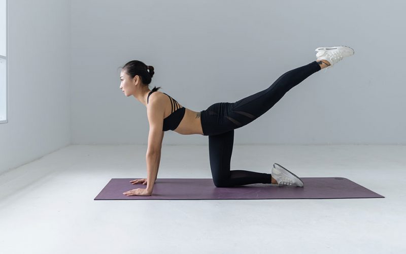New yoga mat offers acupressure